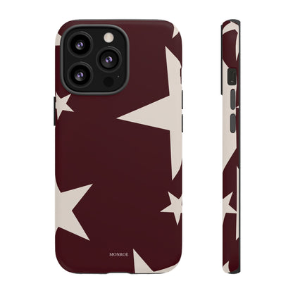 Burgundy Stars Tough Case