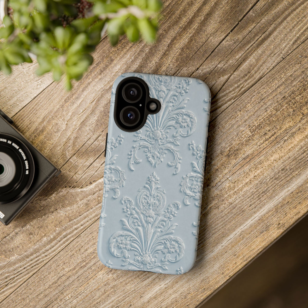 Blue Vintage Pattern Tough Case