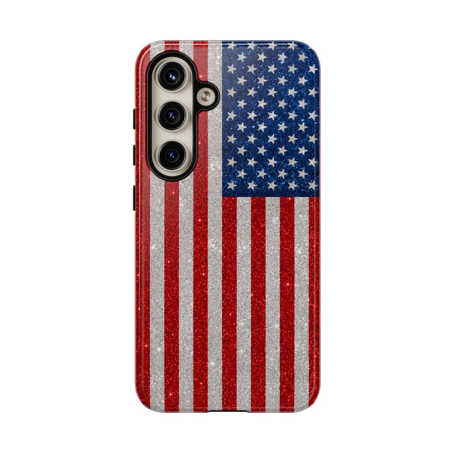 America Glitter Tough Case