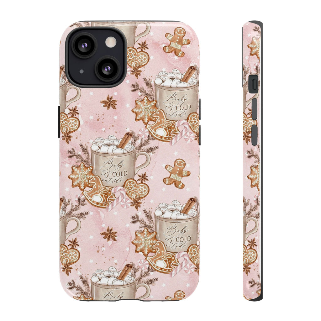 Pink Christmas Phone Case