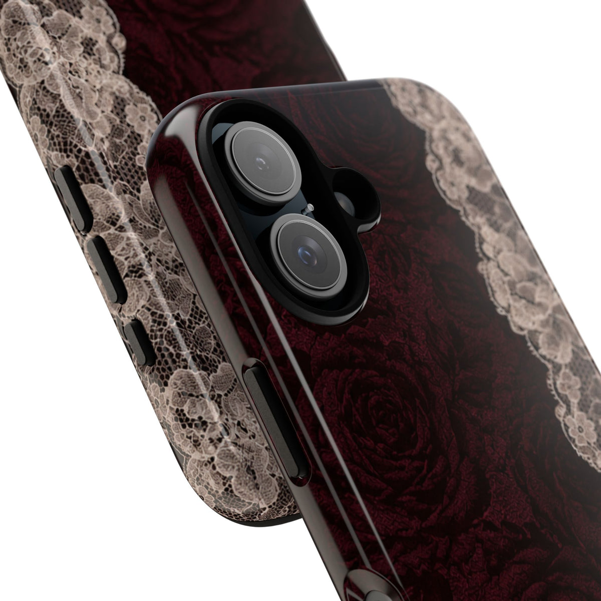 Burgundy Rose Tough Case