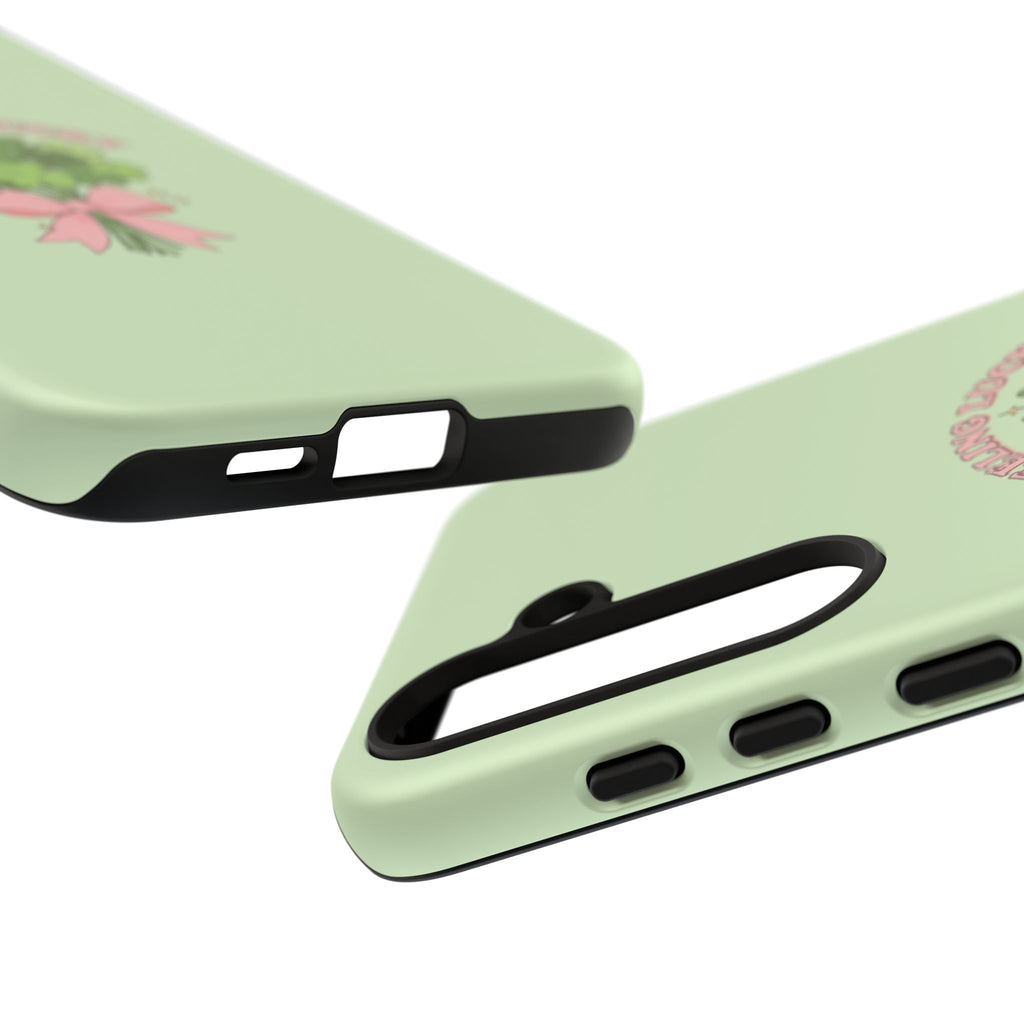 ‘Feeling Lucky' Clover Bouquet Tough Phone Case