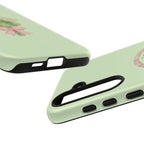 ‘Feeling Lucky' Clover Bouquet Tough Phone Case