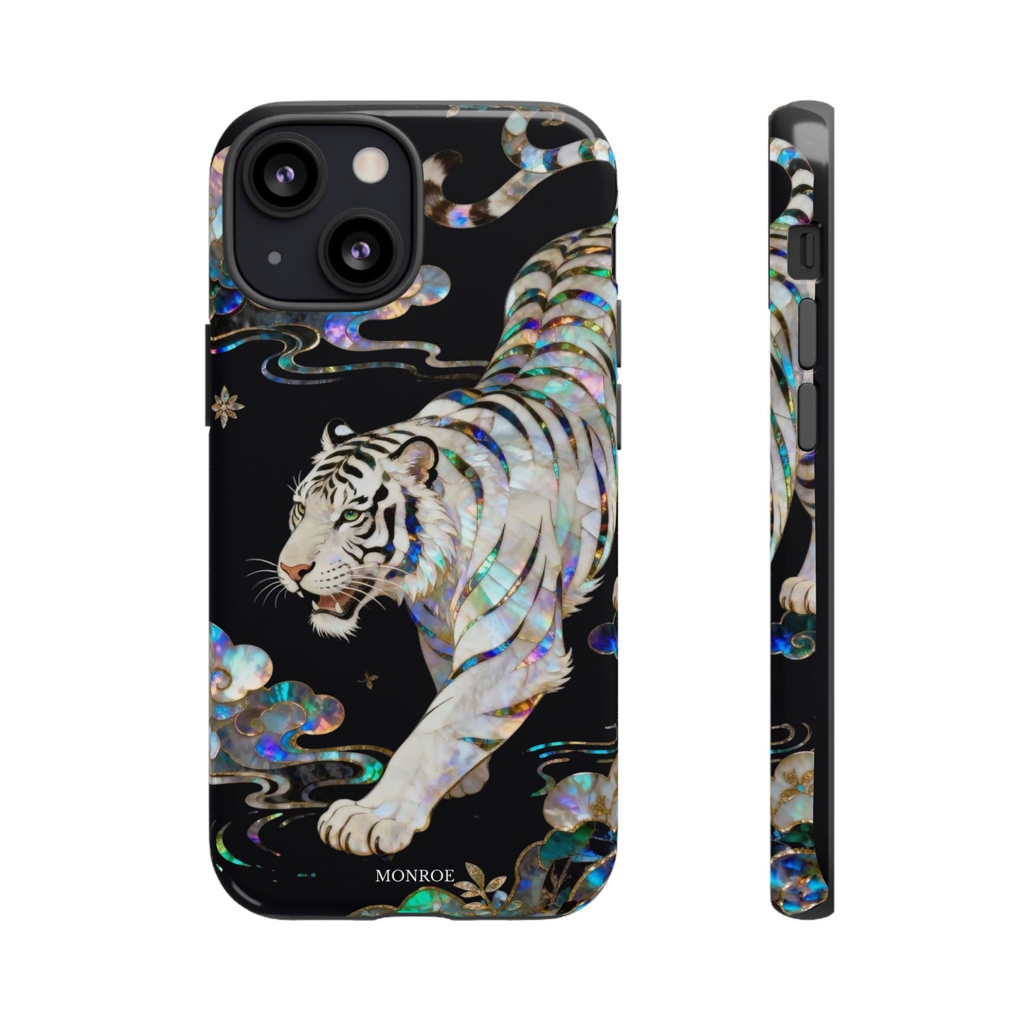 Iridescent White Tiger Tough Case