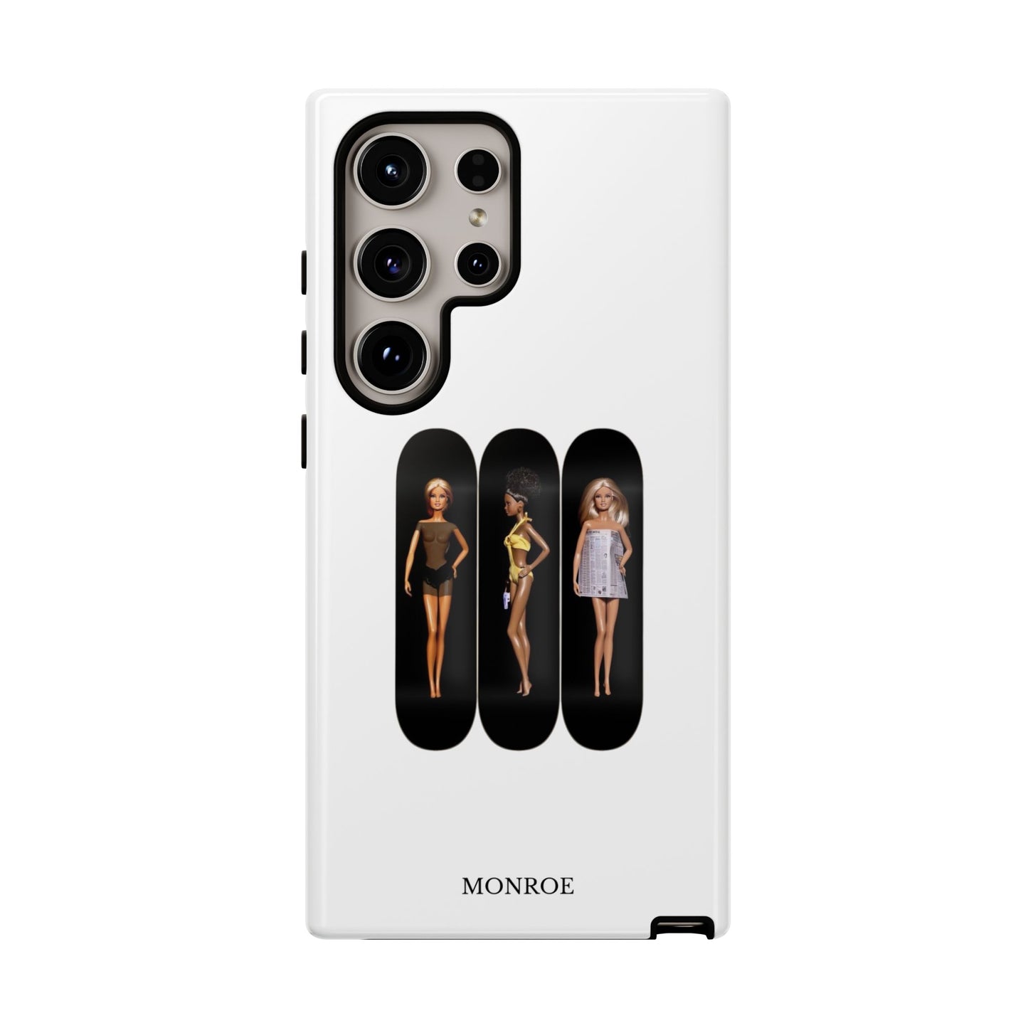 Retro Doll Skateboard Tough Case