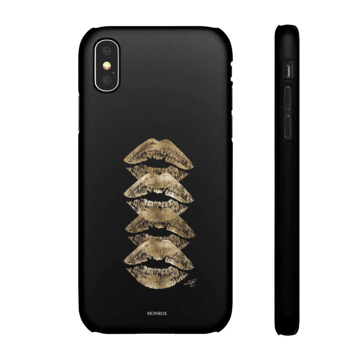 Gold Kiss Stack Case