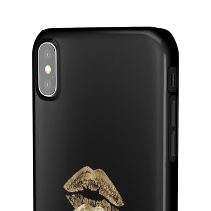 Gold Kiss Stack Case