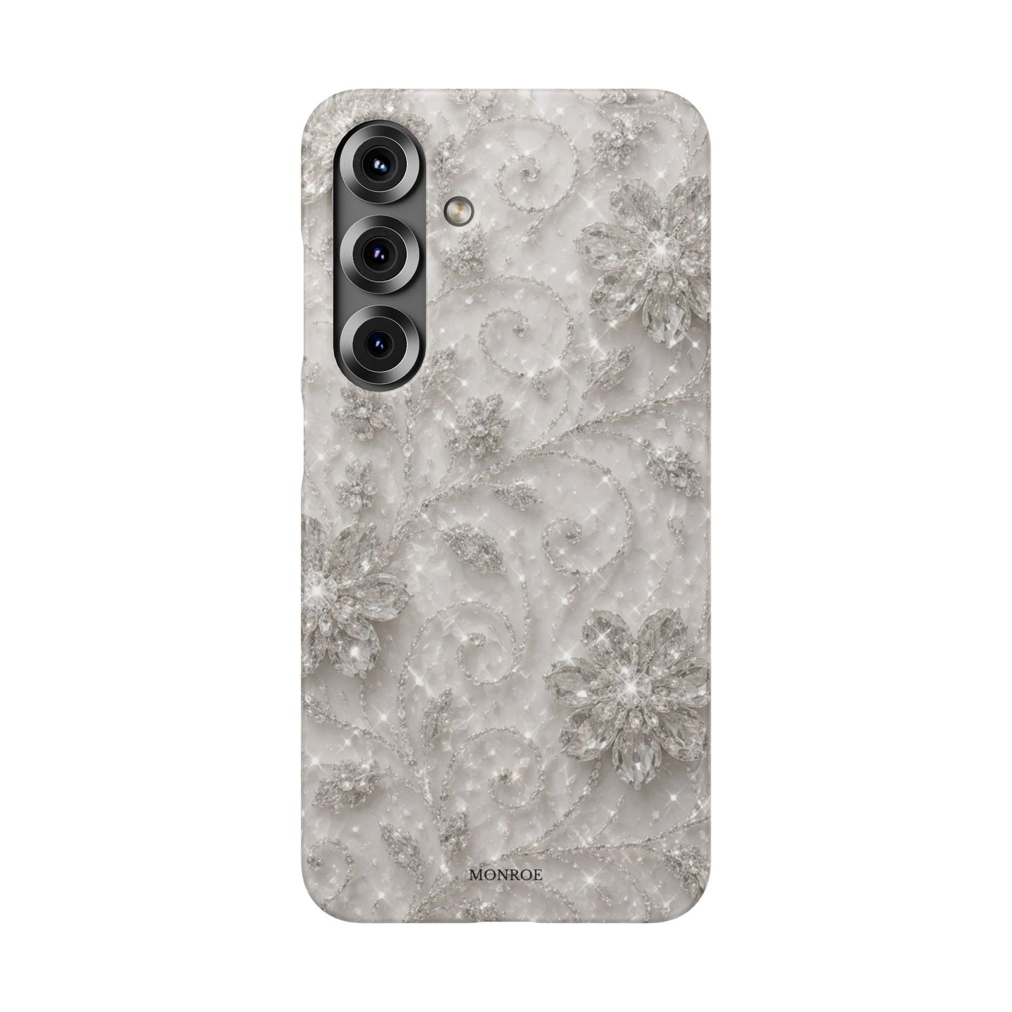 Glittery Floral Case