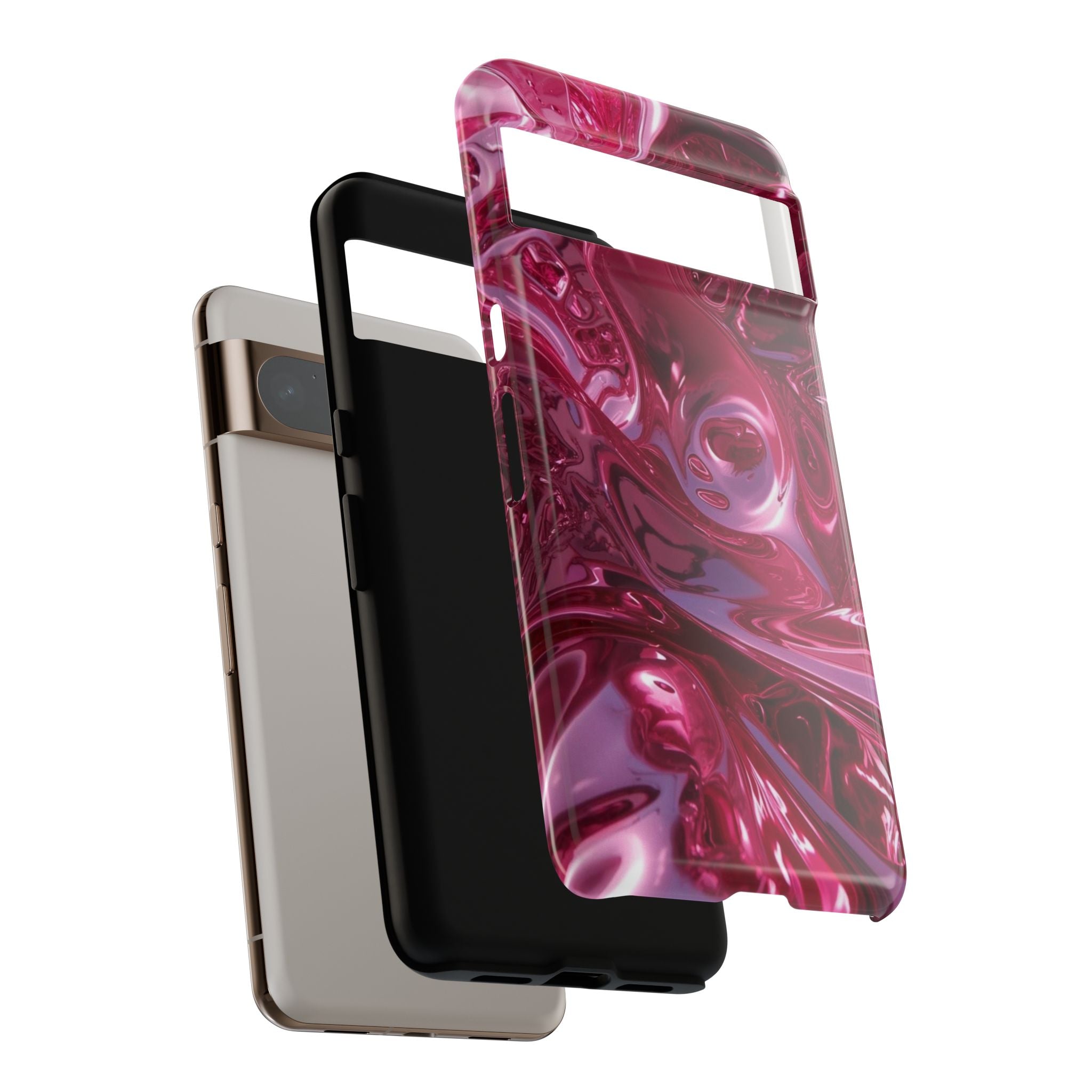 Metallic Pink Phone Case