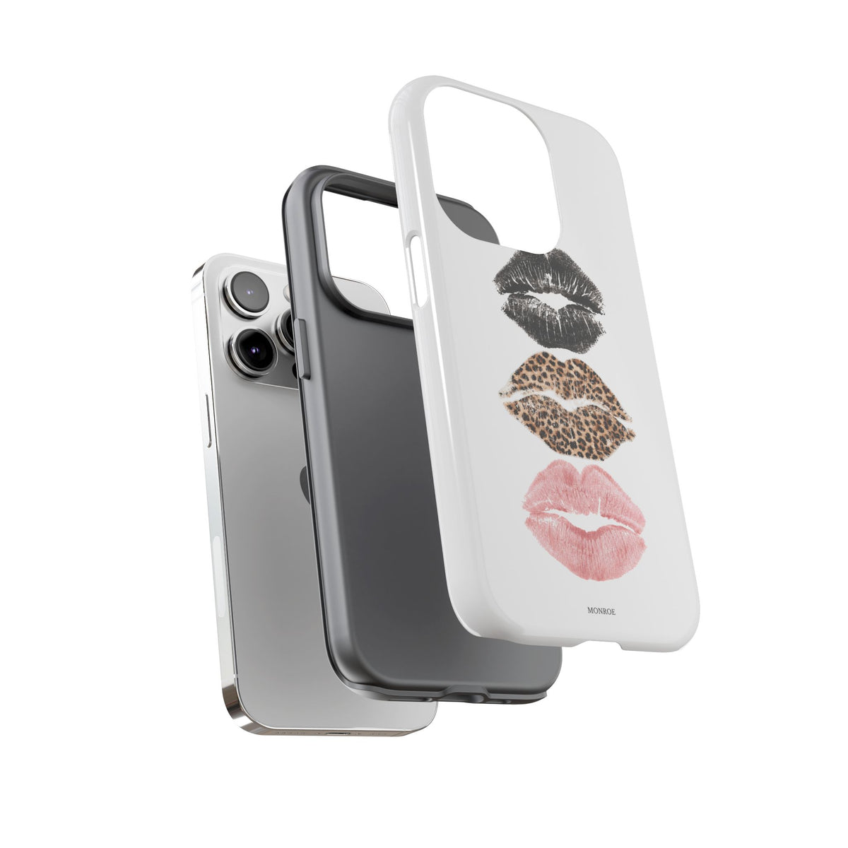 Leopard Glam Lip Tough Case