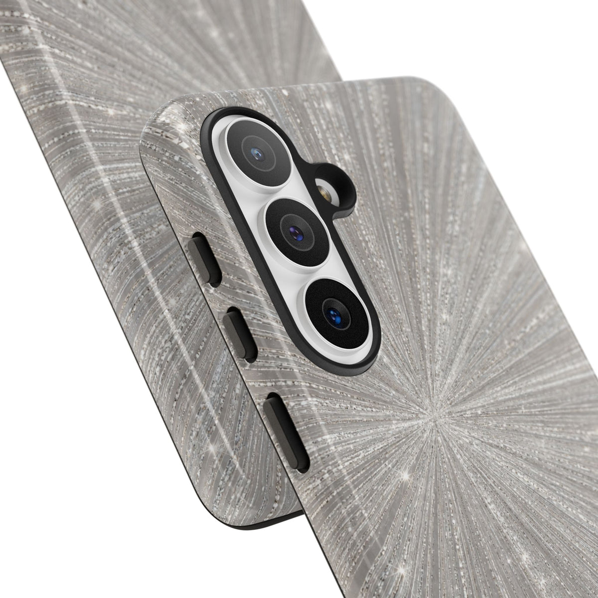 Sparkling Silver Burst Tough Case