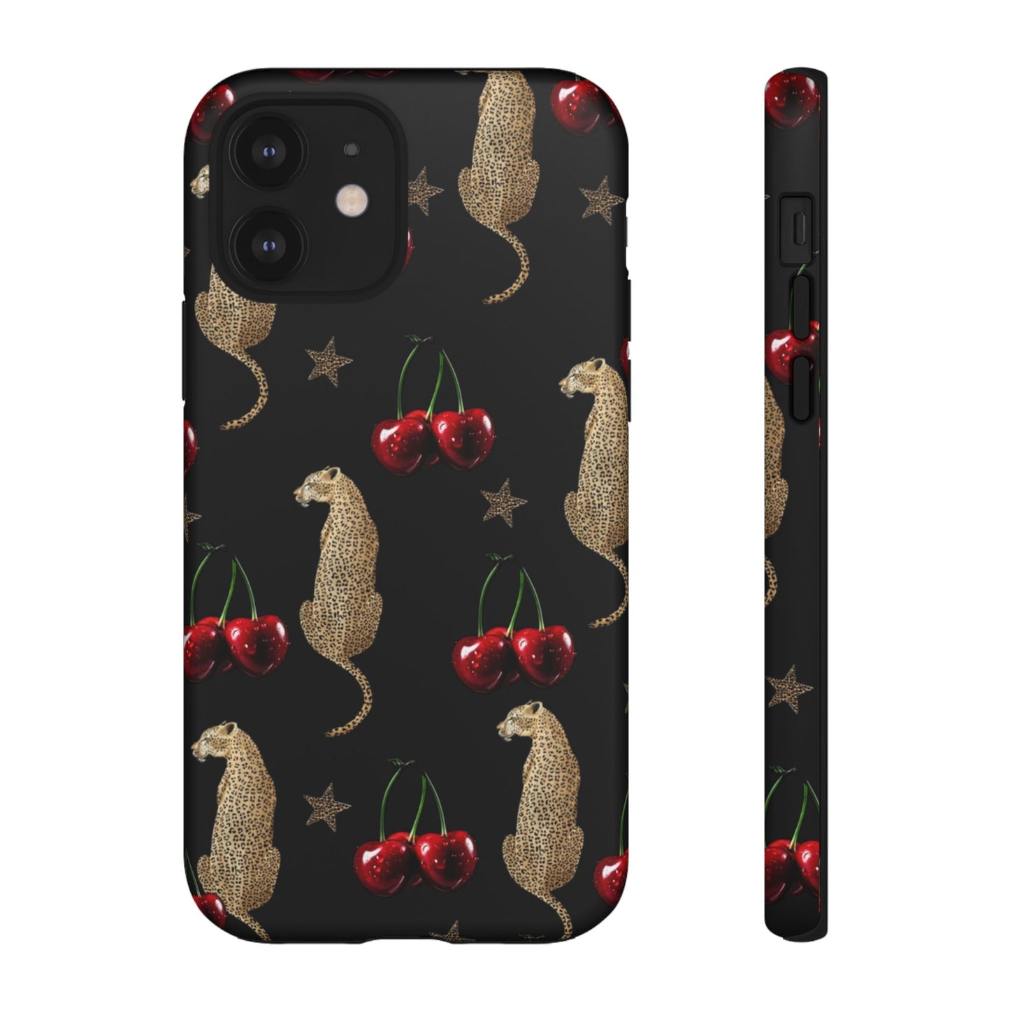 Leopard & Cherry Tough Case