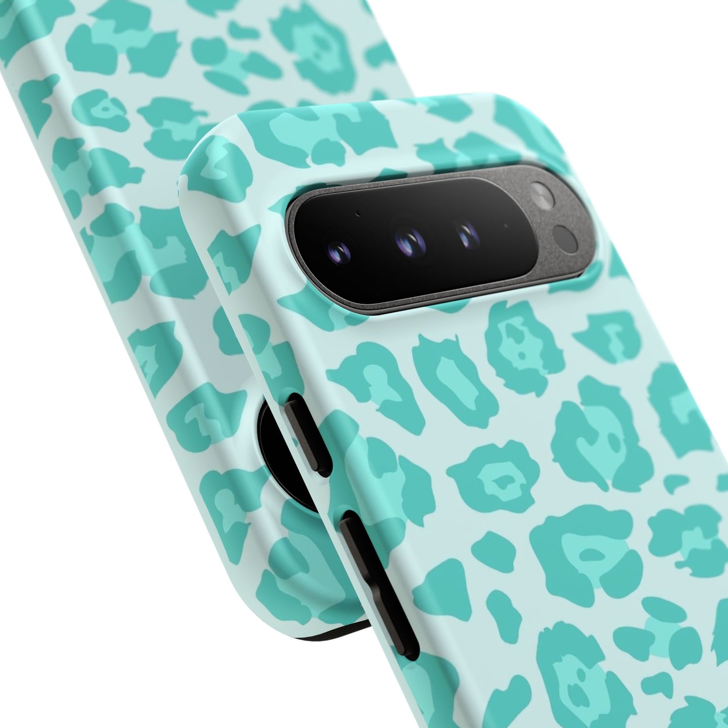 Teal Leopard Tough Case