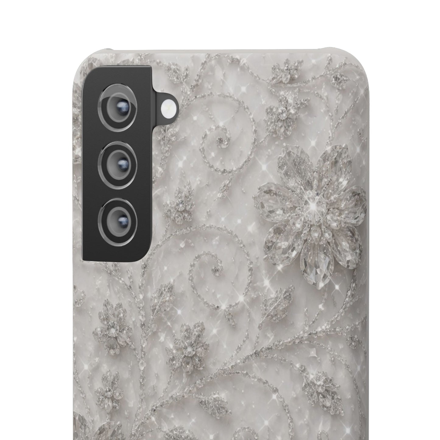 Glittery Floral Case