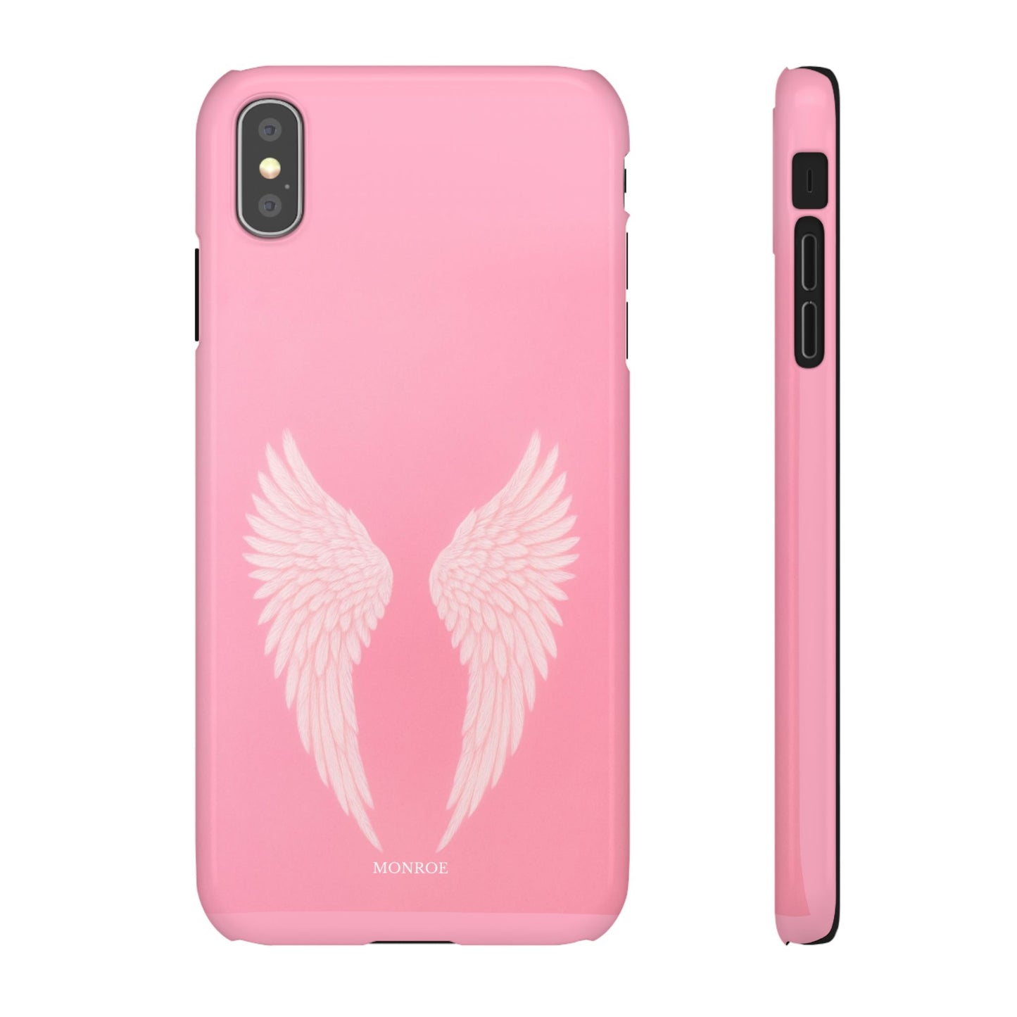 Pink Angel Wings Case