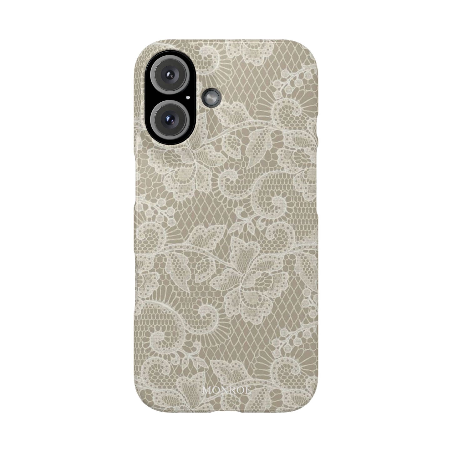 Vintage Beige Lace Case