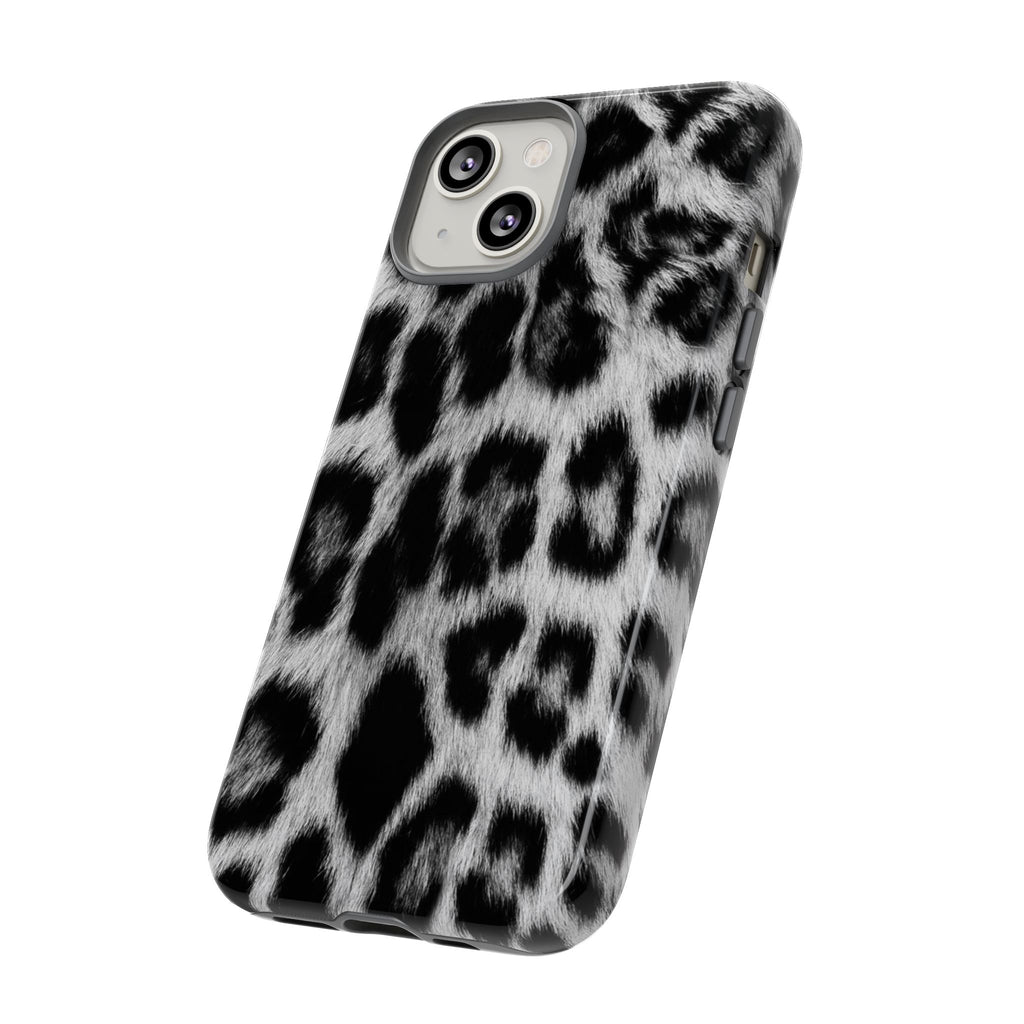 B&W Leopard Phone Case