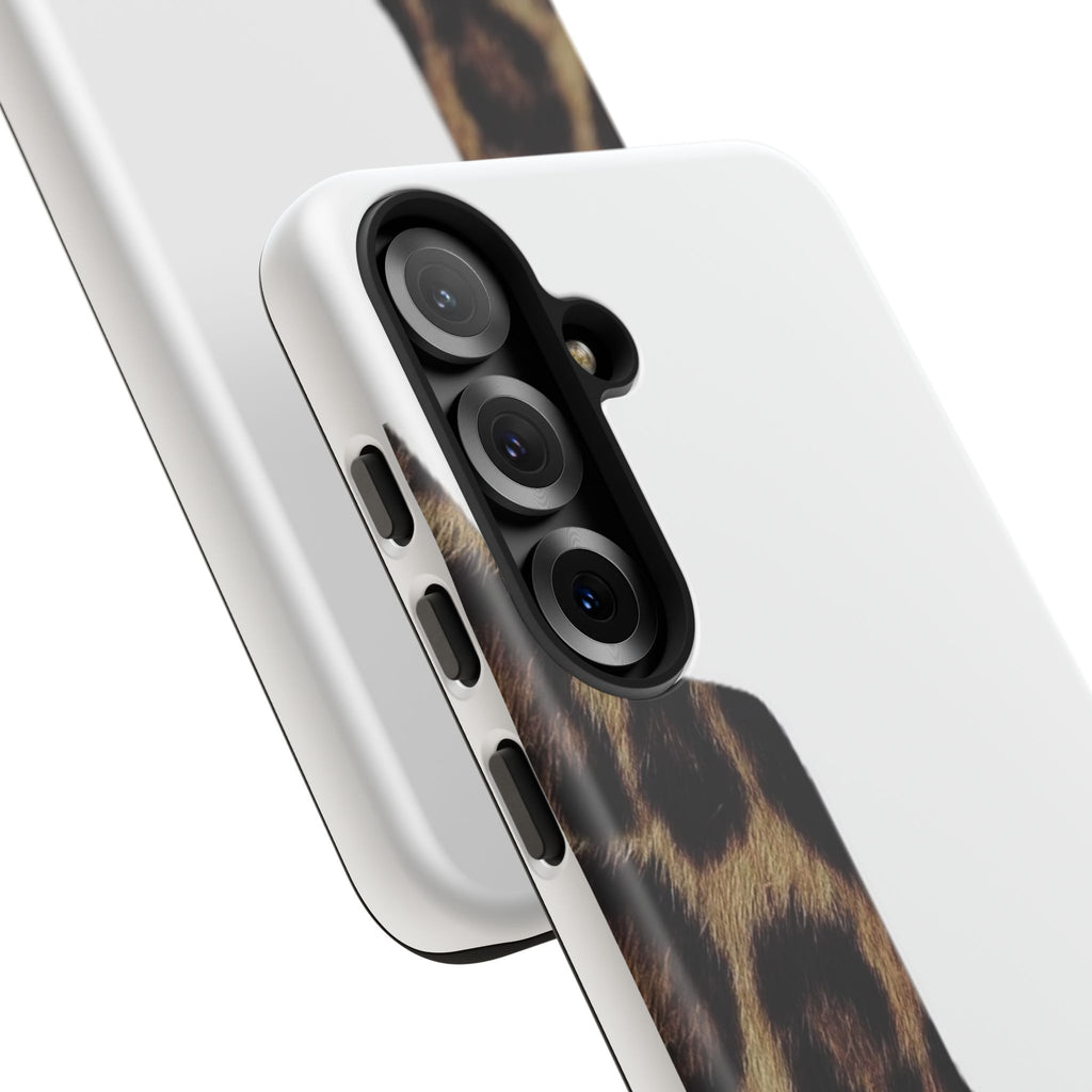 Half Cheetah Print Phone Case