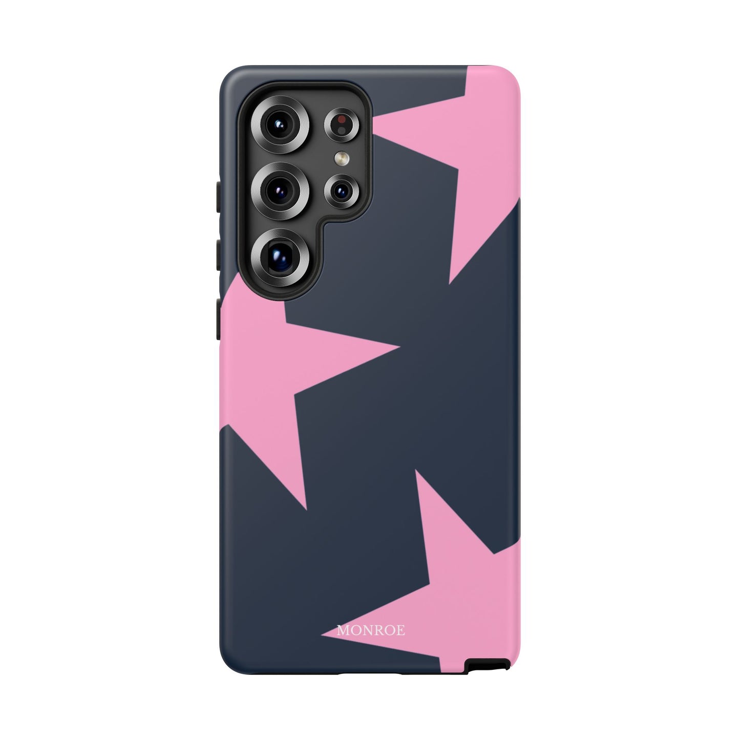 Navy & Pink Star Tough Cover