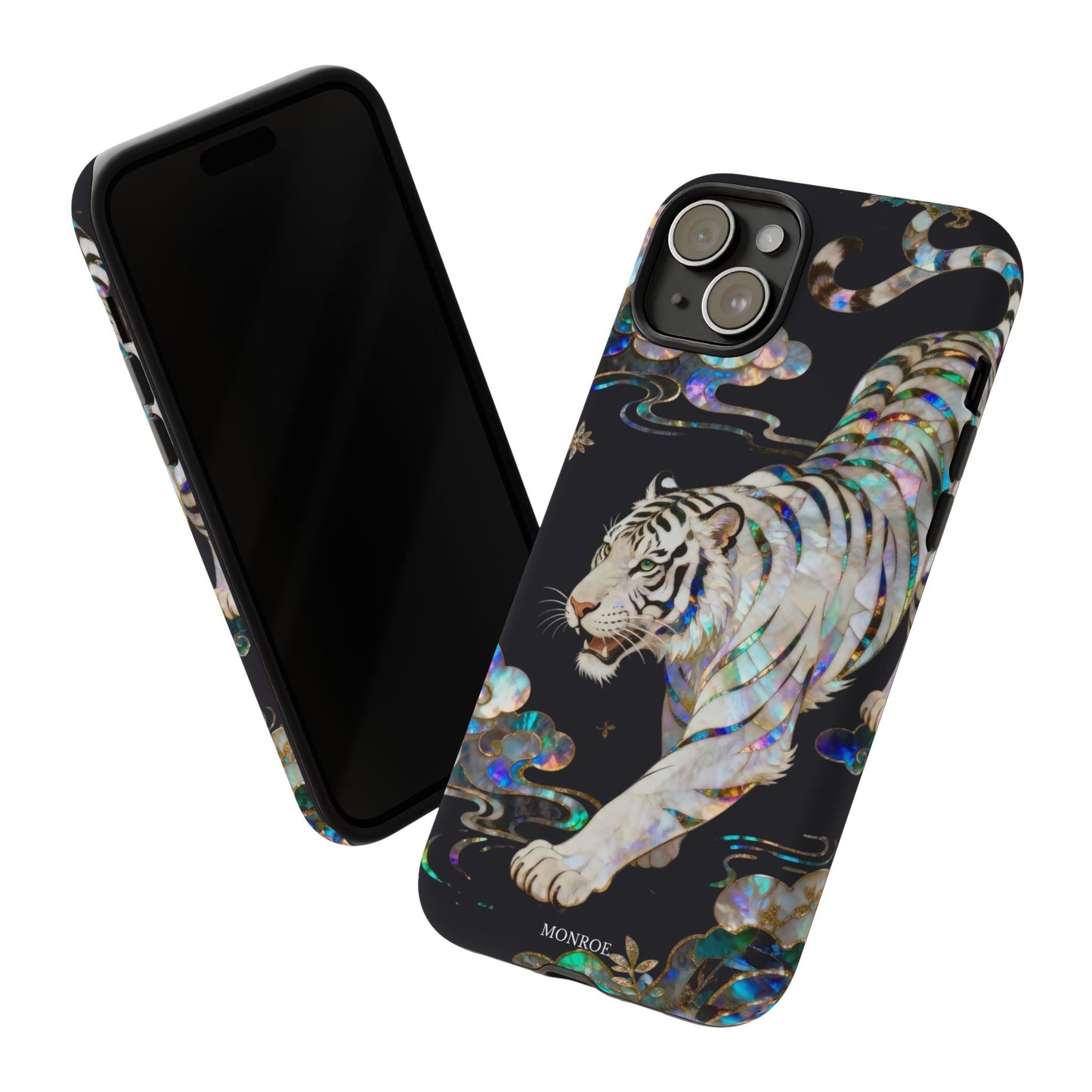 Iridescent White Tiger Tough Case