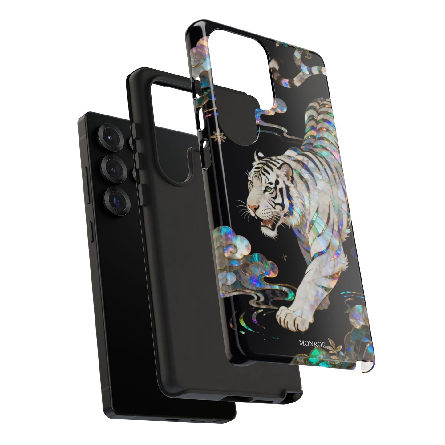 Iridescent White Tiger Tough Case