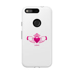 Pink Irish Claddagh Symbol Tough Phone Case