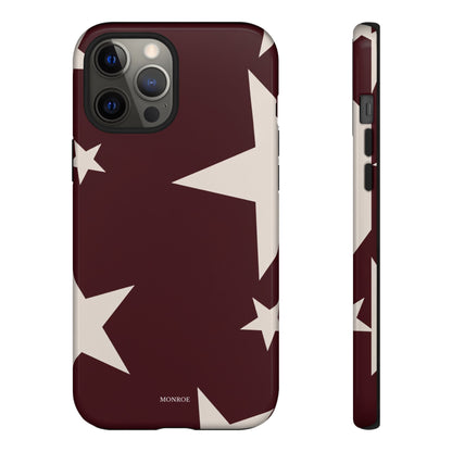 Burgundy Stars Tough Case
