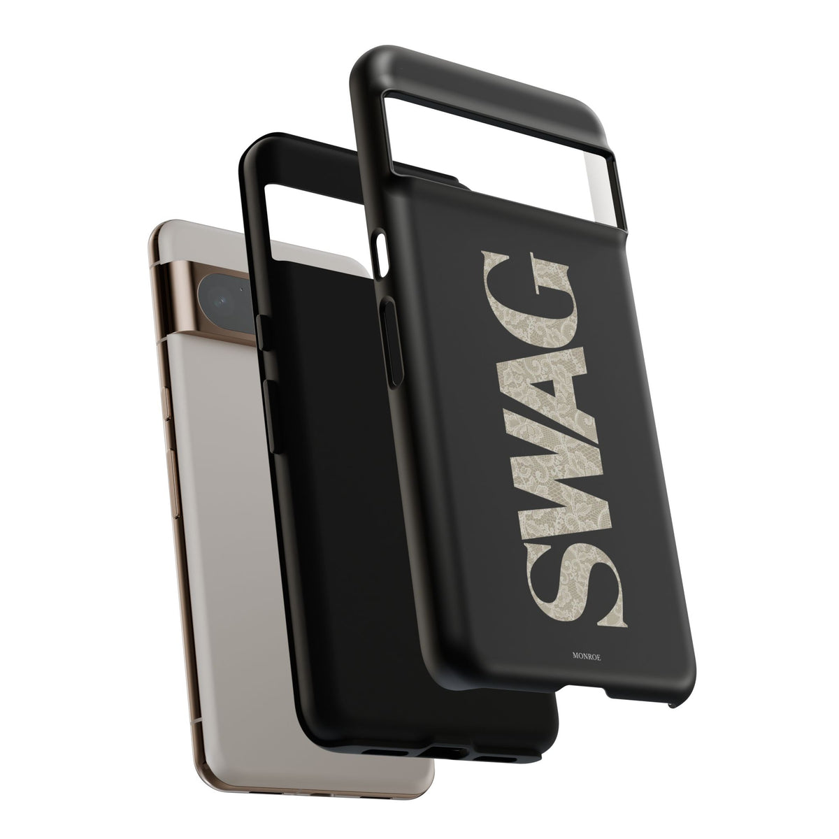 Lace Swag Black Tough Case