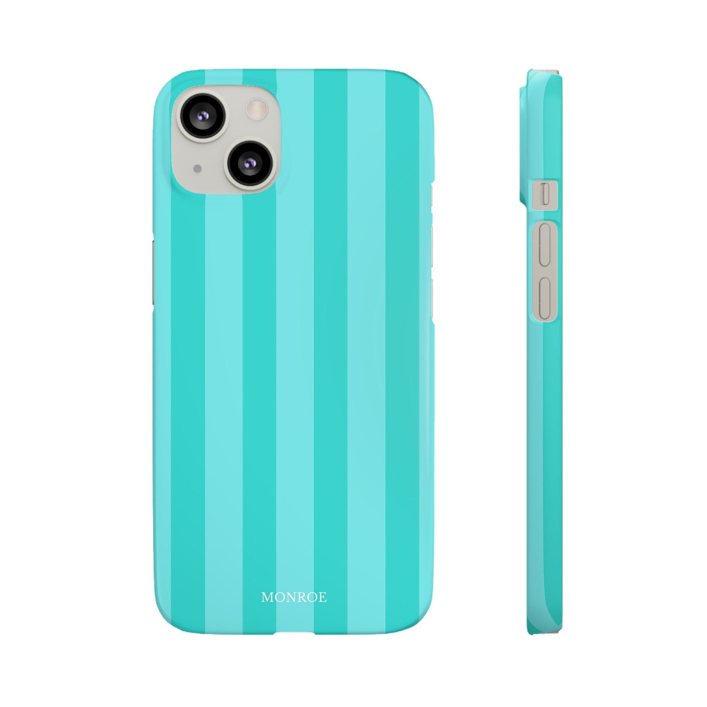 Striped Aqua Case
