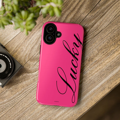 Hot Pink 'Lucky' Tough Case