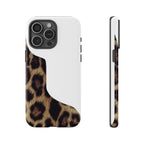 Half Cheetah Print Phone Case