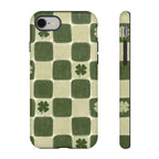 Clover Checker Tough Phone Case