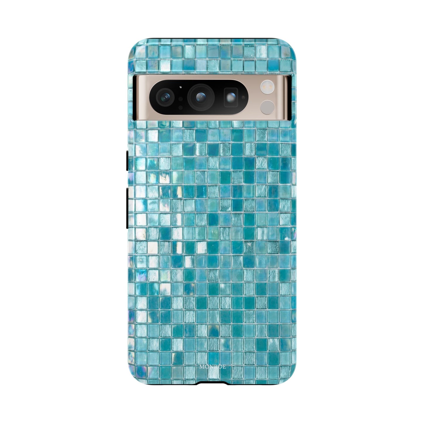 Hot Blue Mosaic Tile Tough Case