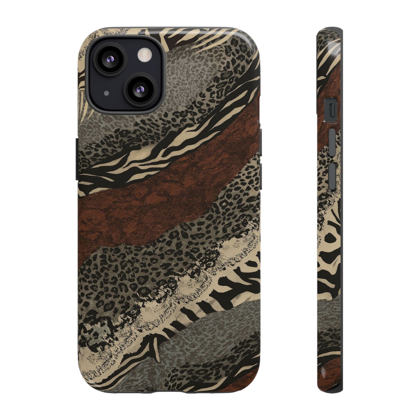 Safari Stripe Tough Phone Case