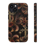 Floral Cross Pattern Tough Case