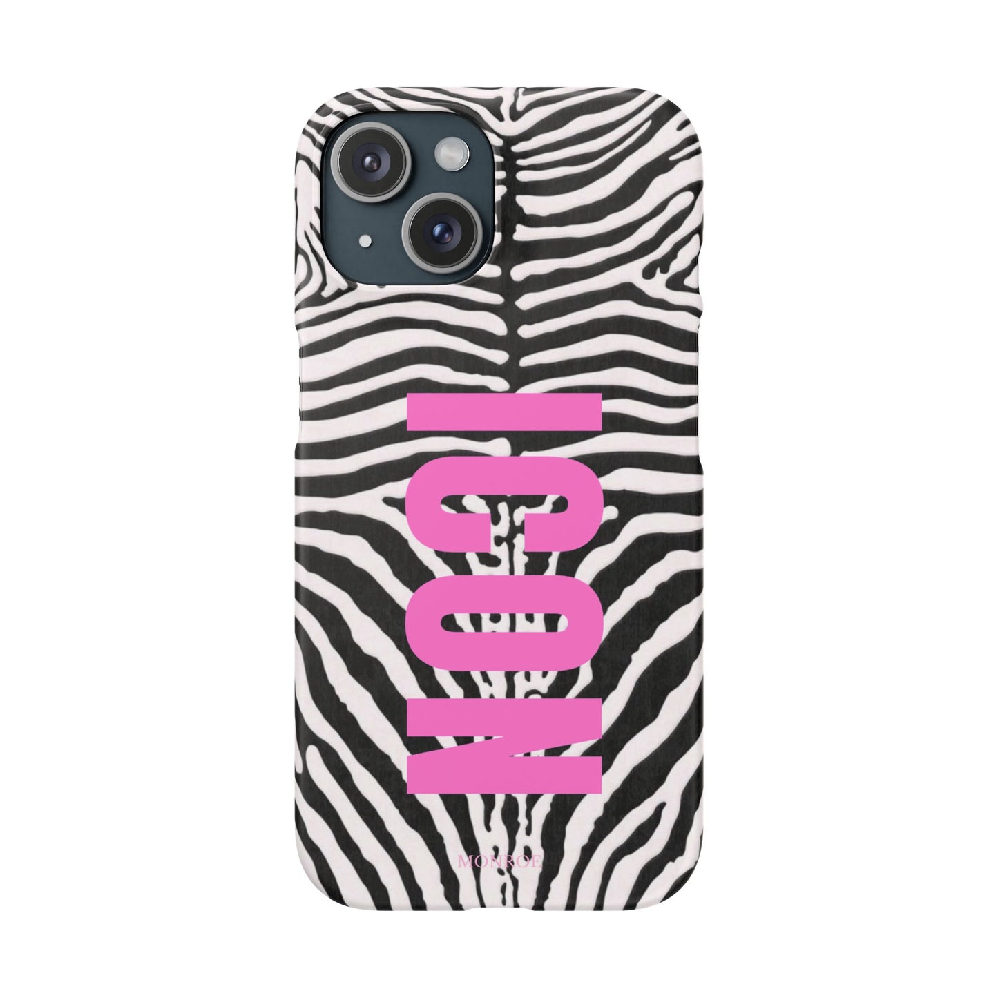 Icon Zebra Striped Case