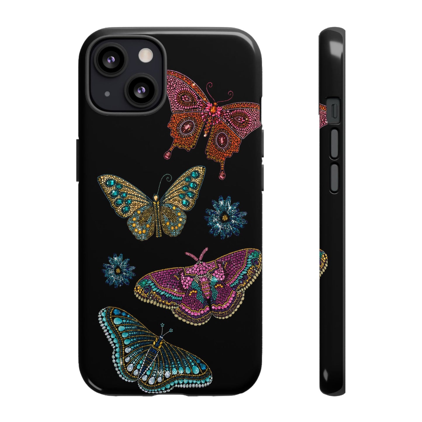 Butterfly Beaded Tough Case