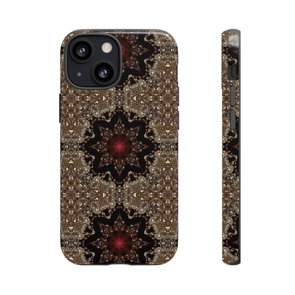 Brown Mandala Tough Protective Case