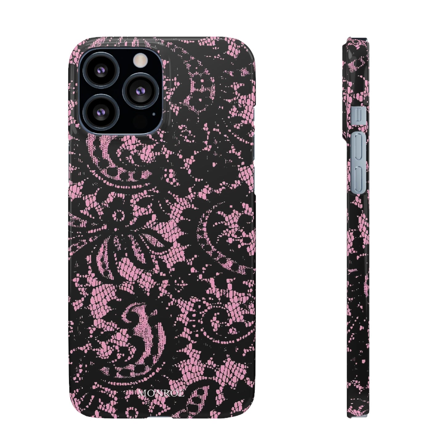 Pink Lace Pattern Case