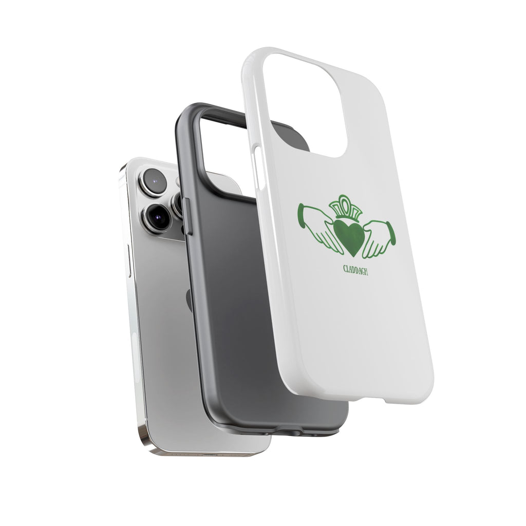 Irish Claddagh Symbol Green Tough Case