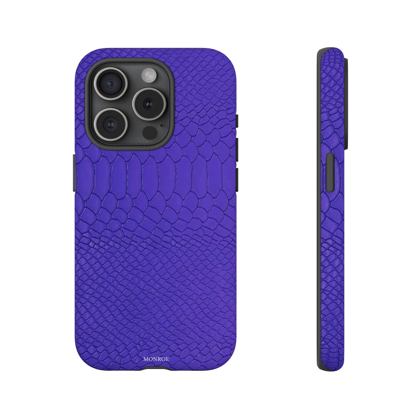 Dark Purple Snake Tough Case