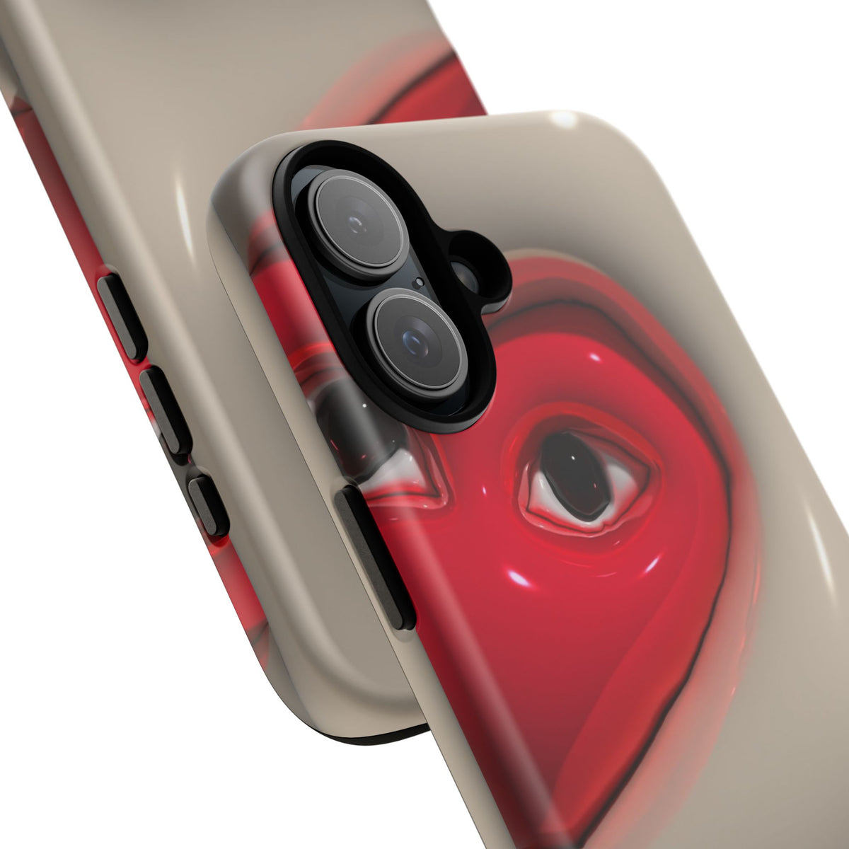 Red Heart Eyes Tough Case