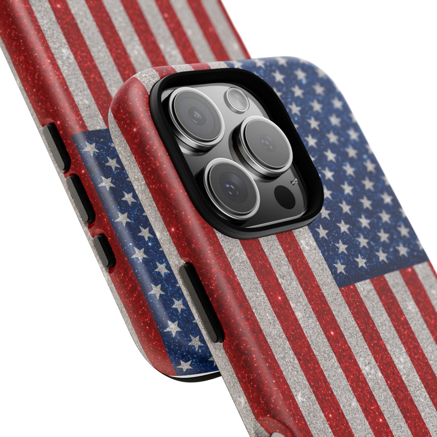 America Glitter Tough Case