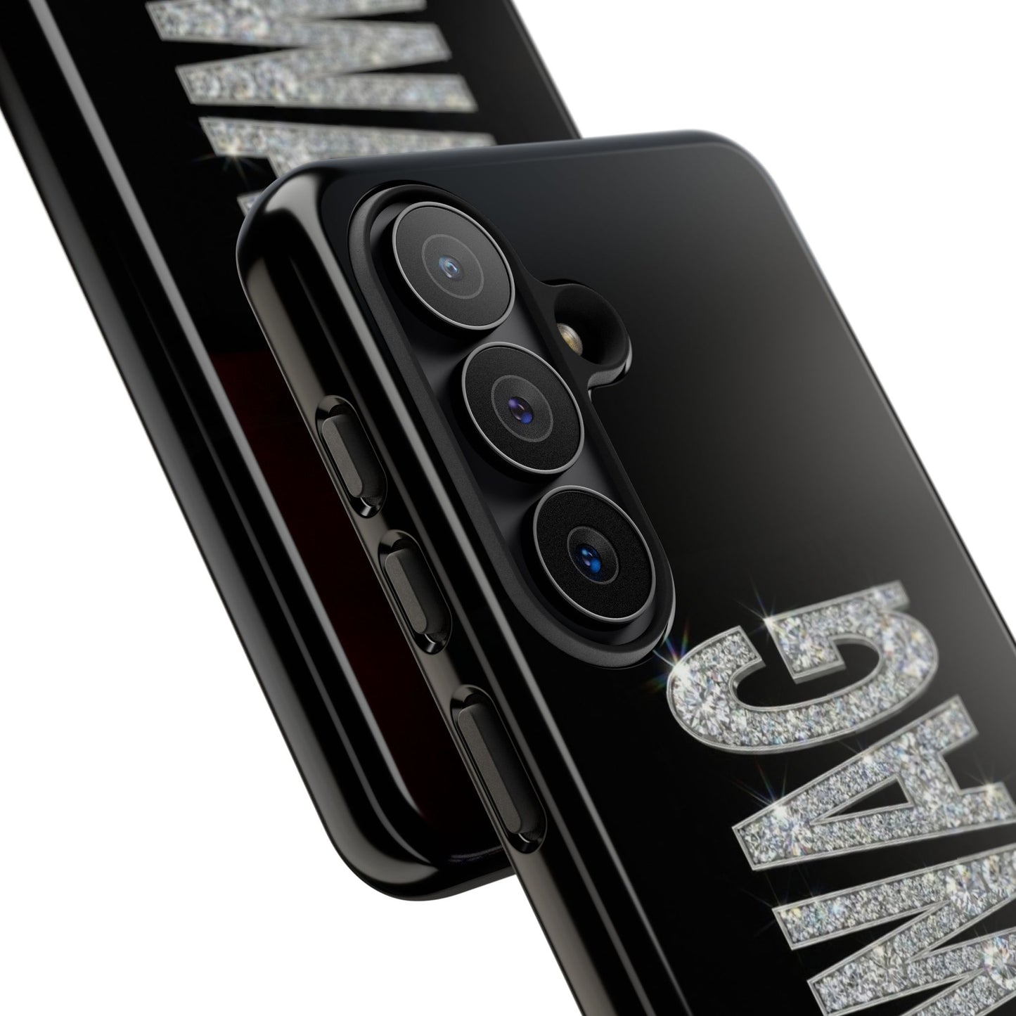“#SWAG” Black Bling Tough Case