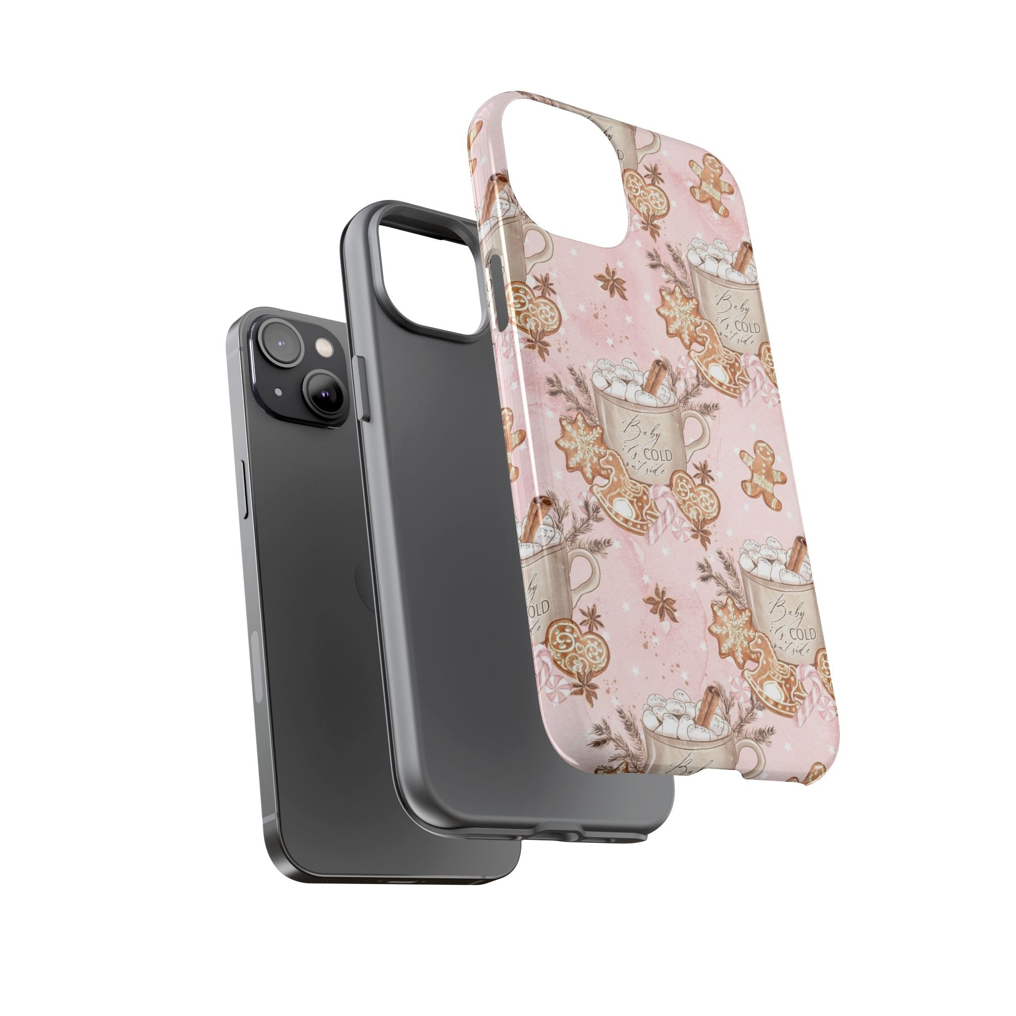 Pink Christmas Phone Case