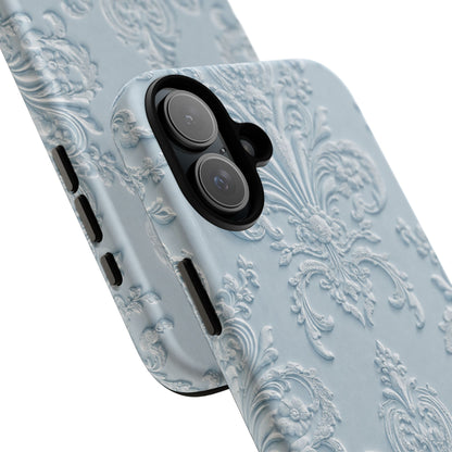 Blue Vintage Pattern Tough Case