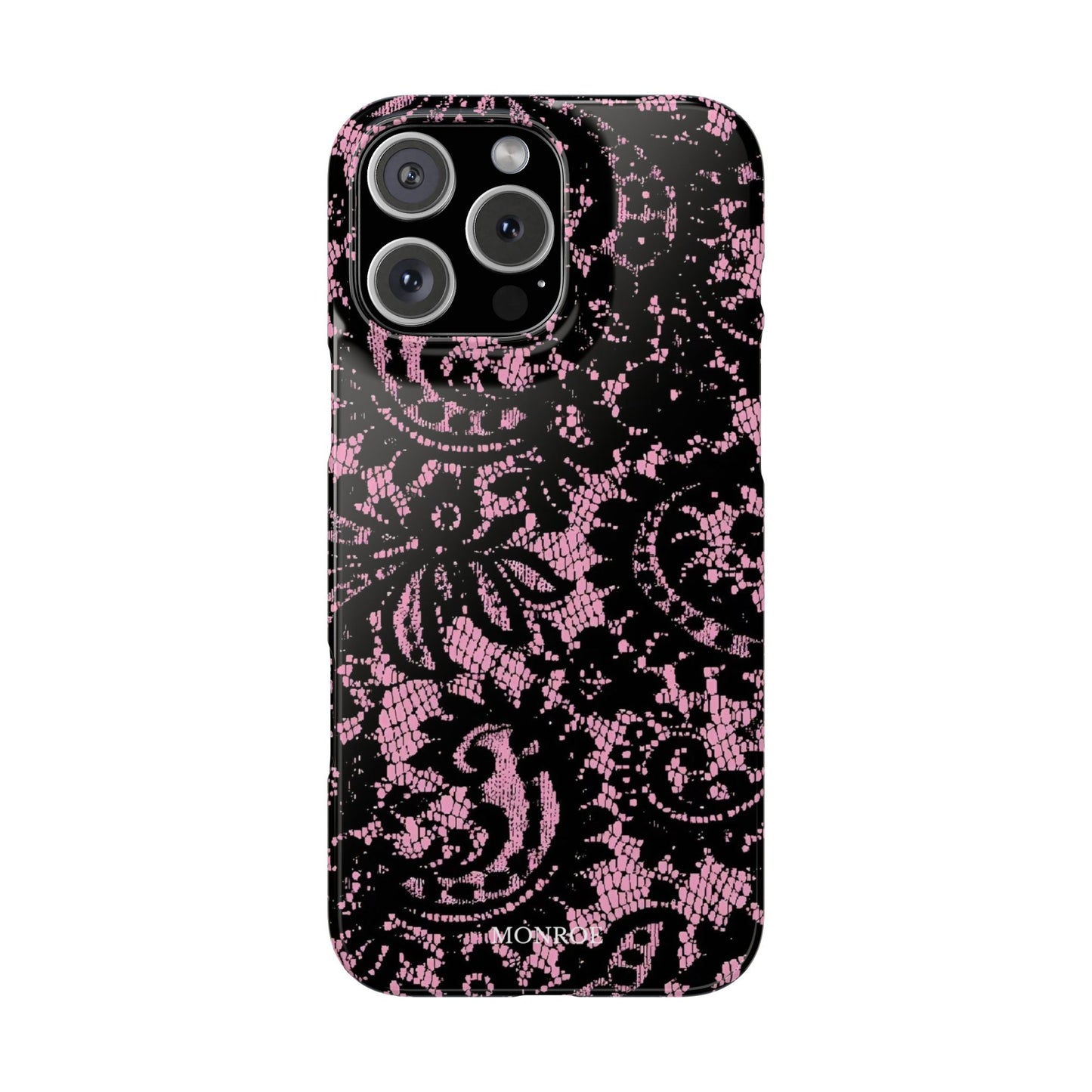 Pink Lace Pattern Case