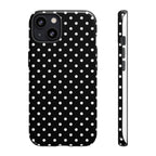 Black Polka Dot Phone Case