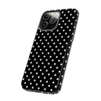 Black Polka Dot Phone Case