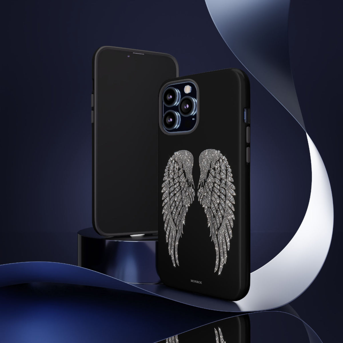 Silver Angel Wings Tough Case